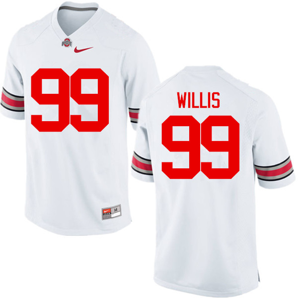 Ohio State Buckeyes #99 Bill Willis College Football Jerseys Game-White